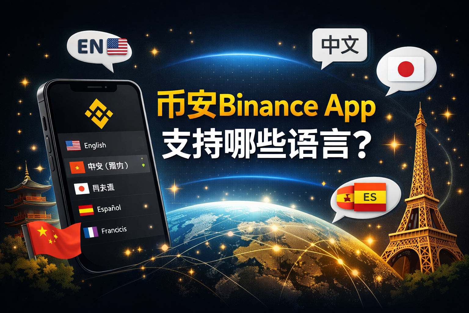 币安App语言怎么切换？